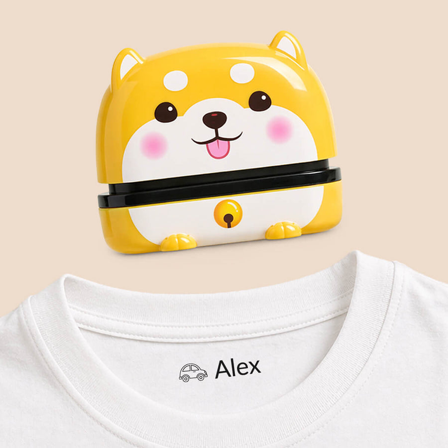 Cuddly animals β personalised name stamp β 7