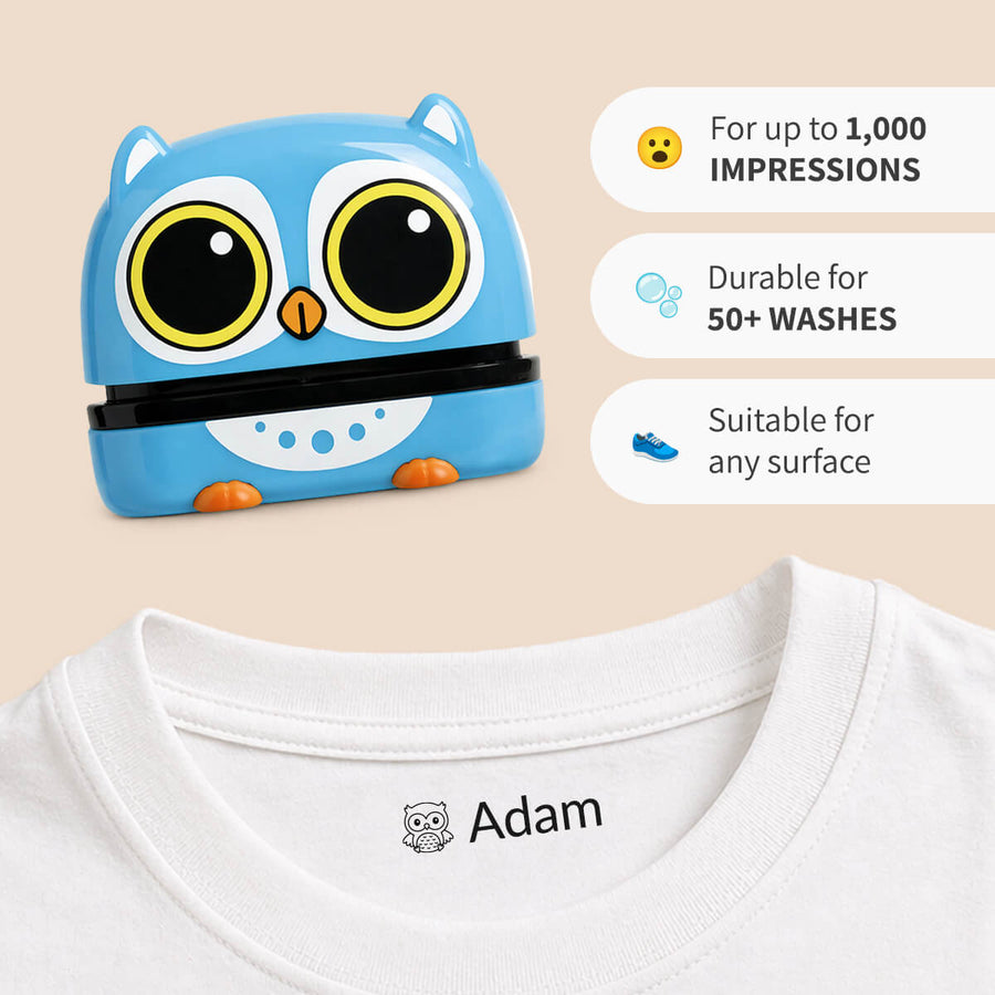 Cuddly animals β personalised name stamp β 4