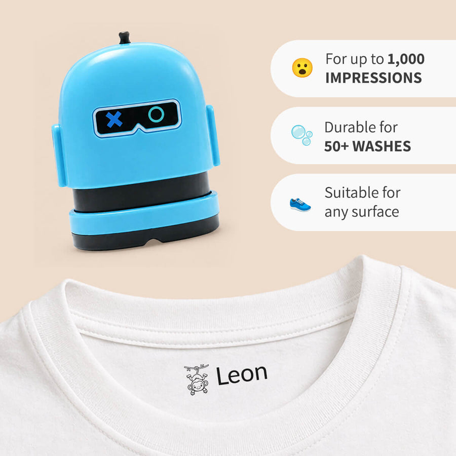 Robots β personalised name stamp β 6