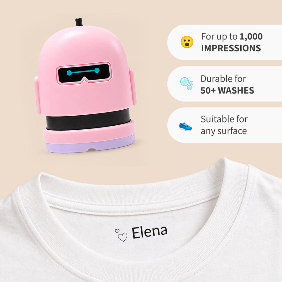 Robots β personalised name stamp β 4