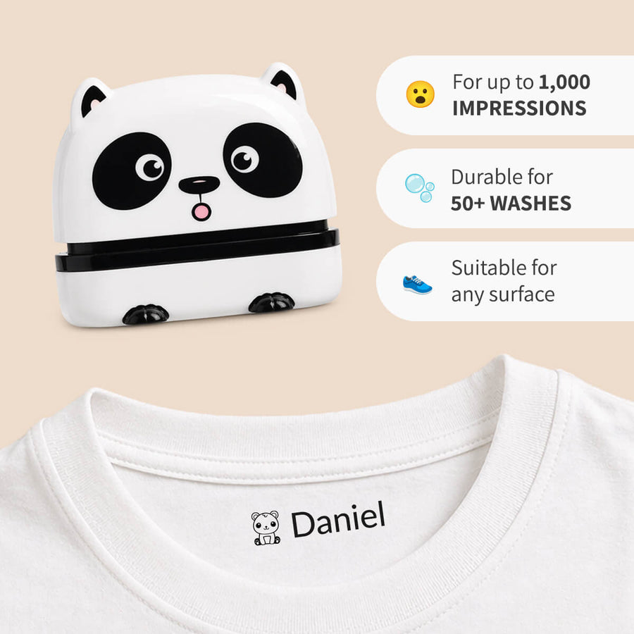 Cuddly animals β personalised name stamp β 2