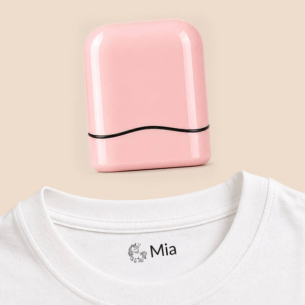 Plain colours — personalised name stamp — 1